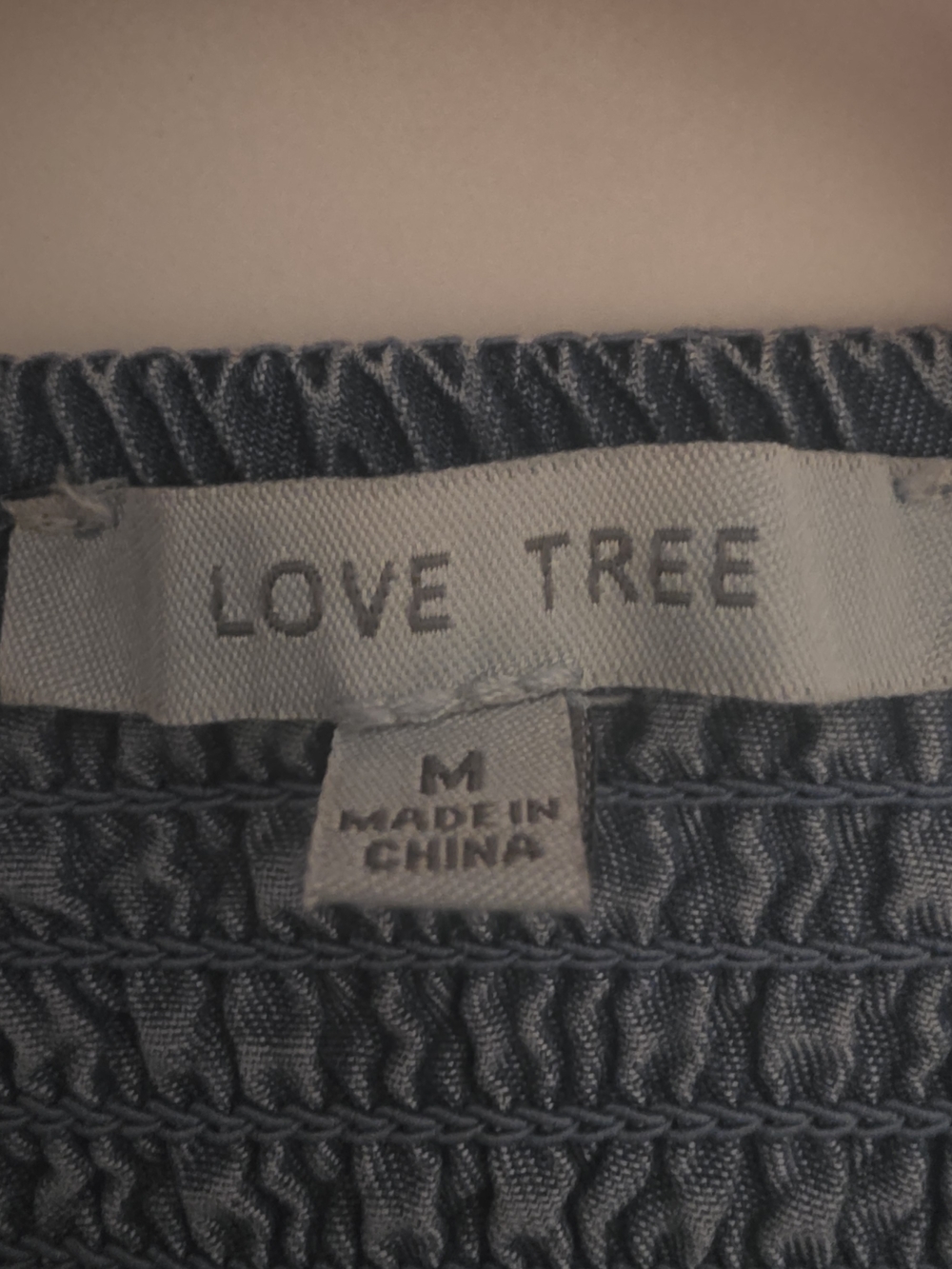 Love Tree Sky Blue Smocked Spaghetti-Strap Maxi Dress - Picture 5 of 6